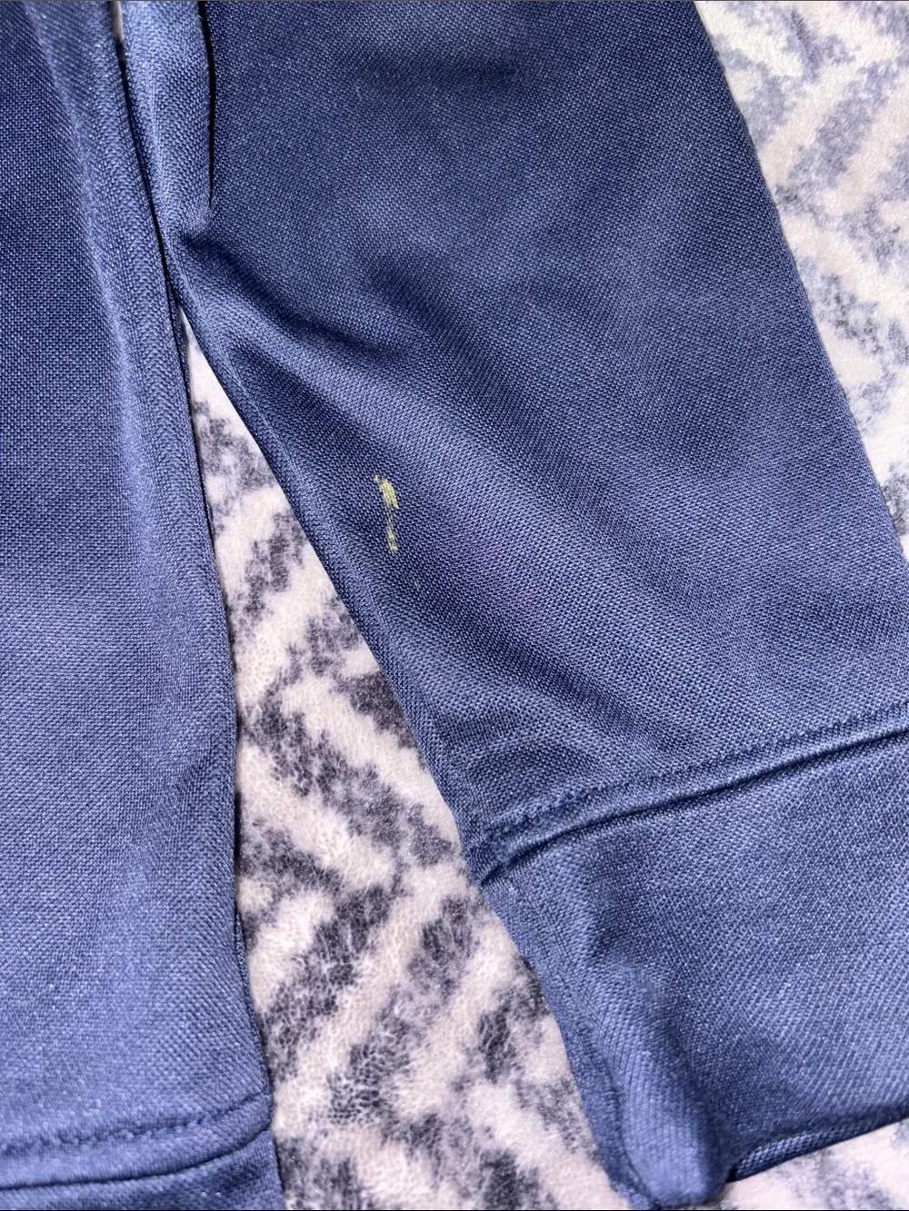 Place Navy Hoodie with Orange Hood Lining & Pocket Trim